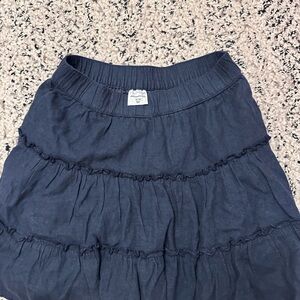 Navy Blue Girl's Skirt
